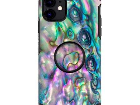 Abalone Shell Pink Green Blue Opal | Skin For Otter Pop Symmetry for iPhone 11 For Cheap