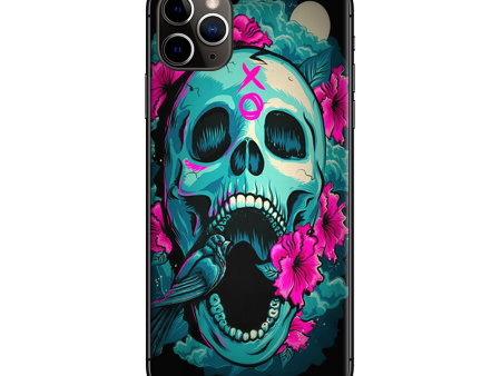 Skull Dia De Los Muertos Design Bird | Skin For Apple iPhone 11 Pro Max For Cheap