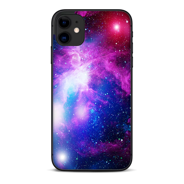 Stars Galaxy Red Blue Purple Gasses | Skin For Apple iPhone 11 Hot on Sale