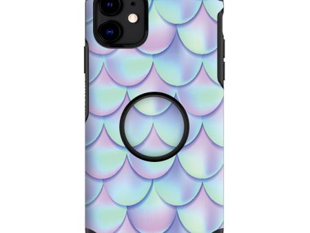 Mermaid Scales Blue Pink | Skin For Otter Pop Symmetry for iPhone 11 Online