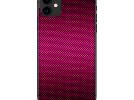 Pink,Black Carbon Fiber Look | Skin For Apple iPhone 11 Supply