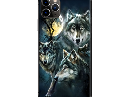 3 Wolves Moonlight | Skin For Apple iPhone 11 Pro Max Discount