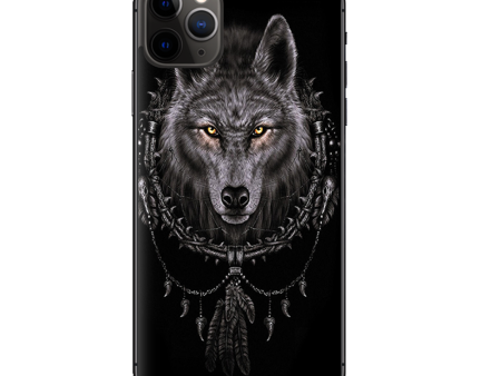 Wolf Dreamcatcher Back White | Skin For Apple iPhone 11 Pro For Cheap