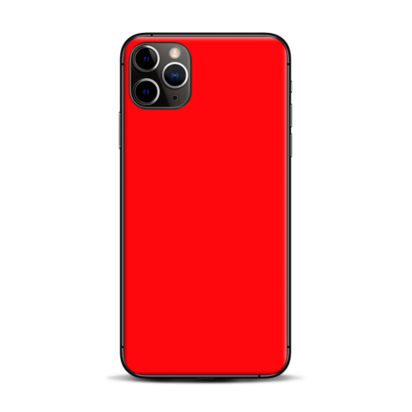 Solid Red Color | Skin For Apple iPhone 11 Pro Max Fashion