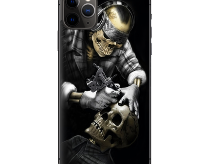 Skeleton Tattooer | Skin For Apple iPhone 11 Pro Online now