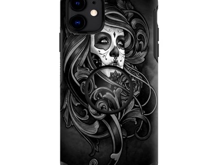 Sugar Skull Girl | Skin For Otter Pop Symmetry for iPhone 11 Hot on Sale