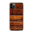 Red Deep Mahogany Wood Pattern | Skin For Apple iPhone 11 Pro Max on Sale