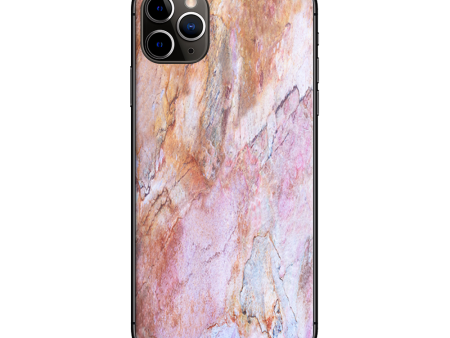 Rose Peach Pink Marble Pattern | Skin For Apple iPhone 11 Pro Max Cheap