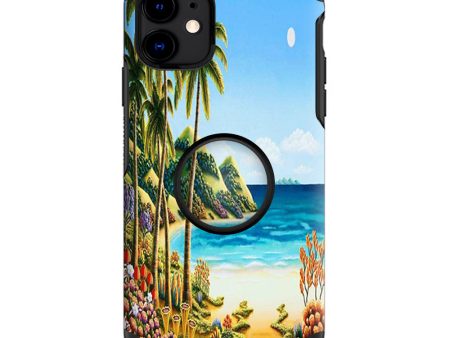 Beach Water Palm Trees | Skin For Otter Pop Symmetry for iPhone 11 Fashion