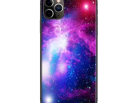 Stars Galaxy Red Blue Purple Gasses | Skin For Apple iPhone 11 Pro Max Sale