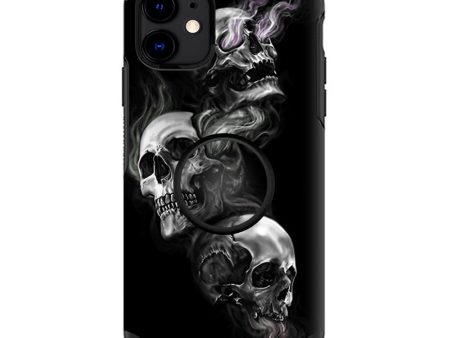 Glowing Skulls In Smoke | Skin For Otter Pop Symmetry for iPhone 11 For Sale