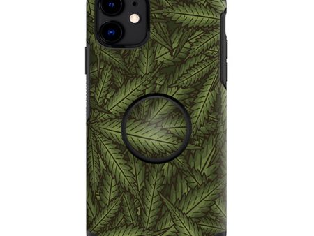 Gonja Leaves Pot Weed | Skin For Otter Pop Symmetry for iPhone 11 Online Hot Sale