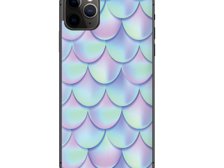 Mermaid Scales Blue Pink | Skin For Apple iPhone 11 Pro Sale