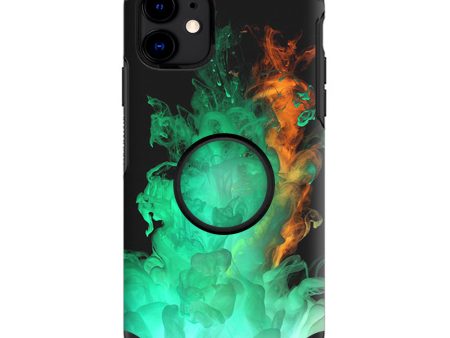 Orange Green Smoke | Skin For Otter Pop Symmetry for iPhone 11 Online Sale