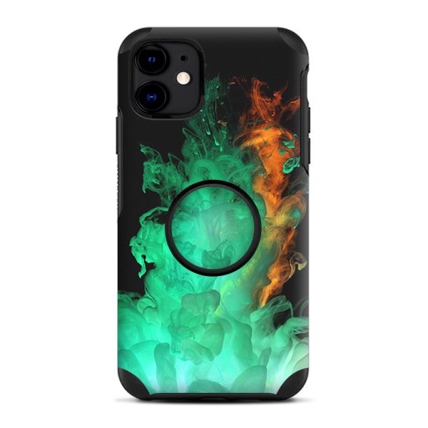 Orange Green Smoke | Skin For Otter Pop Symmetry for iPhone 11 Online Sale