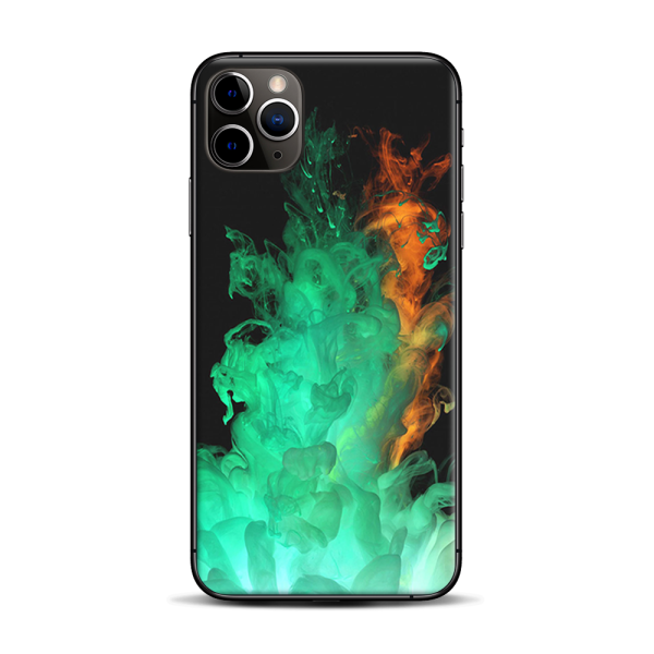 Orange Green Smoke | Skin For Apple iPhone 11 Pro Max Supply