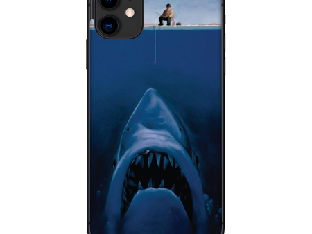 Jaws Great White Under Boat | Skin For Apple iPhone 11 on Sale