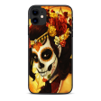 Skull Girl Dia De Los Muertos Paint | Skin For Apple iPhone 11 Online Sale