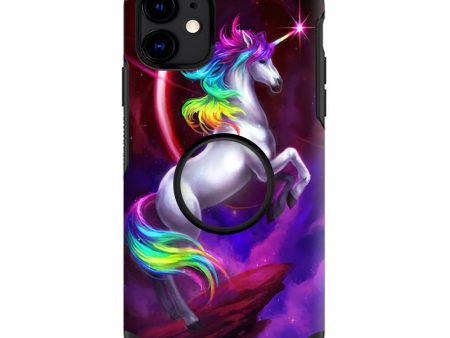 Unicorn Rainbows Space | Skin For Otter Pop Symmetry for iPhone 11 Cheap