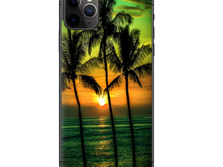 Sunset Palm Trees Ocean | Skin For Apple iPhone 11 Pro Sale