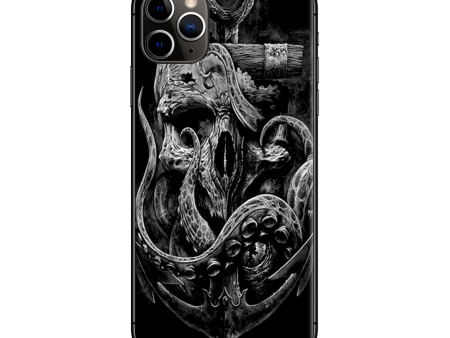 Skull Anchor Octopus Under Sea | Skin For Apple iPhone 11 Pro Max Fashion