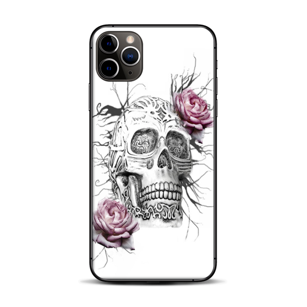 Roses In Skull | Skin For Apple iPhone 11 Pro Max Discount