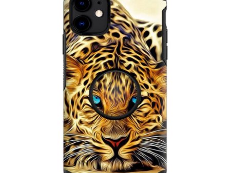 Leopard With Blue Eyes | Skin For Otter Pop Symmetry for iPhone 11 For Cheap