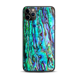 Abalone Ripples Green Blue Purple | Skin For Apple iPhone 11 Pro Max Fashion