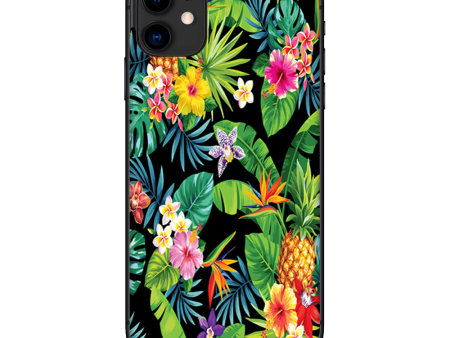 Tropical Flowers Hibiscus Hawaii | Skin For Apple iPhone 11 For Cheap