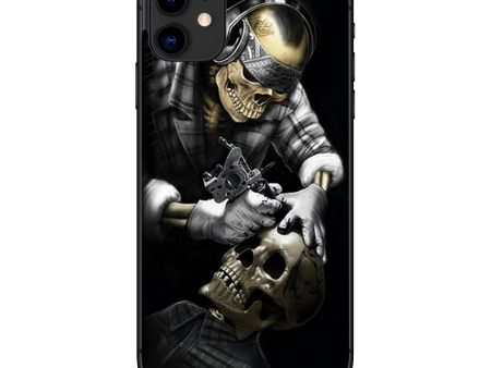 Skeleton Tattooer | Skin For Apple iPhone 11 Online