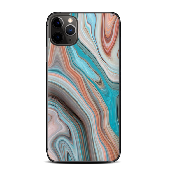 Teal Blue Brown Geode Stone Marble | Skin For Apple iPhone 11 Pro For Cheap