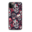 Sugar Skulls Red Black Dia De Los | Skin For Apple iPhone 11 Pro Online Sale