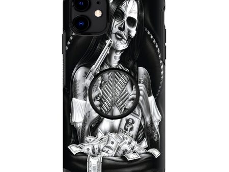 Skull Girl Gangster | Skin For Otter Pop Symmetry for iPhone 11 Online Sale