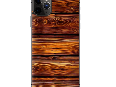 Red Deep Mahogany Wood Pattern | Skin For Apple iPhone 11 Pro Online Hot Sale