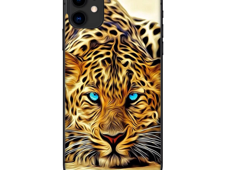 Leopard With Blue Eyes | Skin For Apple iPhone 11 For Sale