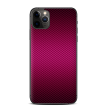 Pink,Black Carbon Fiber Look | Skin For Apple iPhone 11 Pro Online Sale