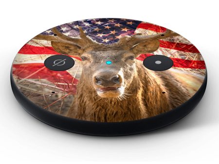 Deer with American Flag | Skin For Amazon Echo Input Cheap