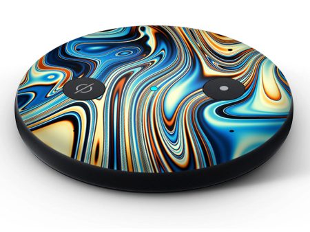 Blue Oragne Psychadelic Oil Slick | Skin For Amazon Echo Input Online Hot Sale