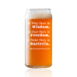 In wine there is wisdom  Beer Pint Glass Sale