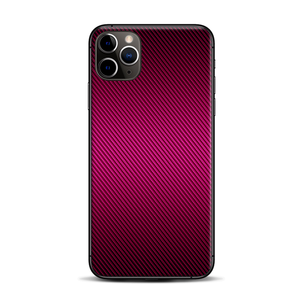 Pink,Black Carbon Fiber Look | Skin For Apple iPhone 11 Pro Max Online Hot Sale