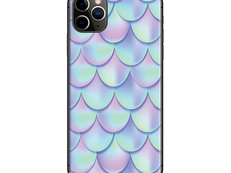 Mermaid Scales Blue Pink | Skin For Apple iPhone 11 Pro Max Hot on Sale