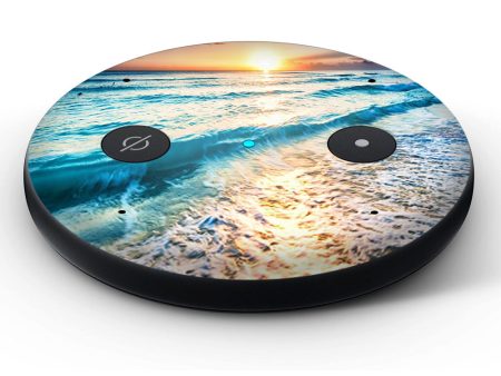 Sunset on Beach | Skin For Amazon Echo Input Supply