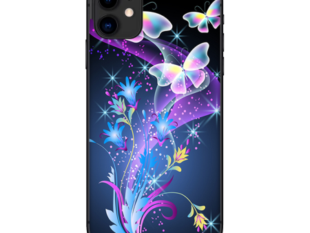 Glowing Butterflies In Flight | Skin For Apple iPhone 11 on Sale