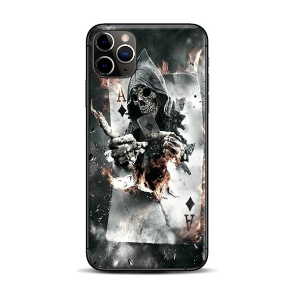 Ace Diamonds Grim Reeper Skull | Skin For Apple iPhone 11 Pro Max Supply