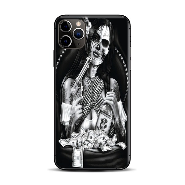 Skull Girl Gangster | Skin For Apple iPhone 11 Pro Max Cheap