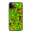 Green Glass Trippy Psychedelic | Skin For Apple iPhone 11 Pro Online now