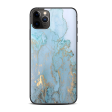 Teal Blue Gold White Marble Granite | Skin For Apple iPhone 11 Pro Cheap