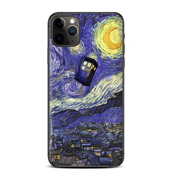 Tardis Starry Night | Skin For Apple iPhone 11 Pro For Sale