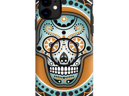 Sugar Skull  Day Of The Dead | Skin For Otter Pop Symmetry for iPhone 11 on Sale