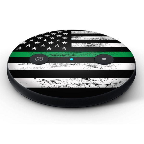 Thin Green Line | Skin For Amazon Echo Input Online now